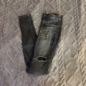 Women’s Hollister High Rise Super Skinny Ripped Jeans